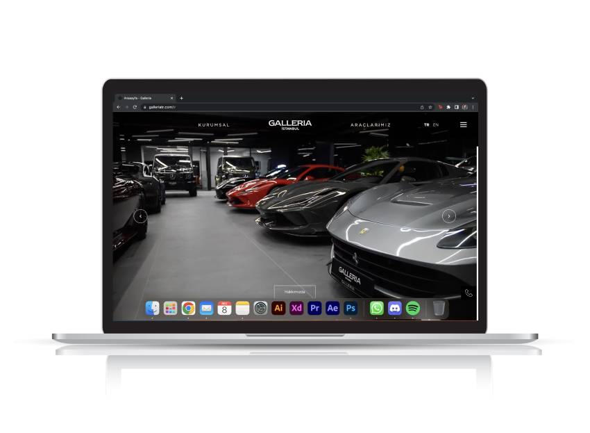 GALLERIA <br> Web Design & Development