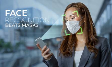 Face Recognition Beats Masks